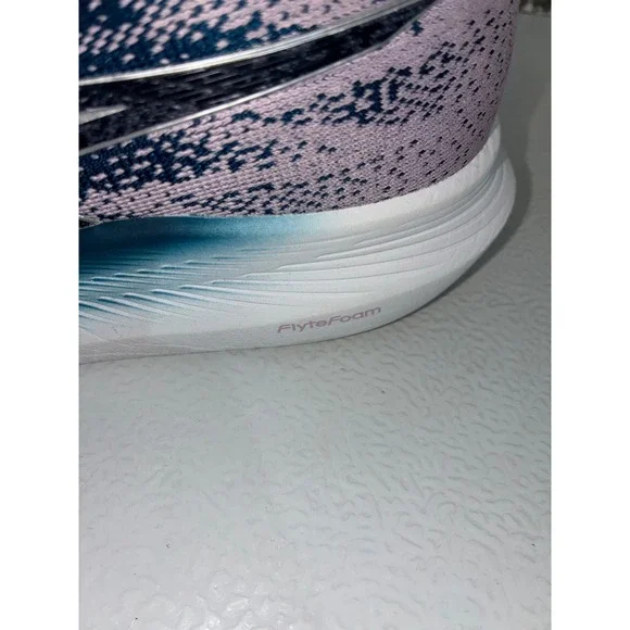 ASICS Evoride 3 Women's Running Shoes Blue Pink Lightweight Athletic Sneakers - Picture 16 of 16